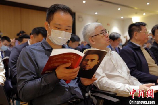 《信仰——周恩來(lái)嶺南紀(jì)事》新書首發(fā)暨分享活動(dòng)現(xiàn)場(chǎng) 廣州出版社 供圖